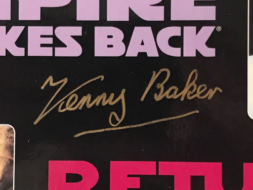 Autografo Dave Prowse Jeremy Bulloch Kenny Baker Pete Mayhew (Usado)