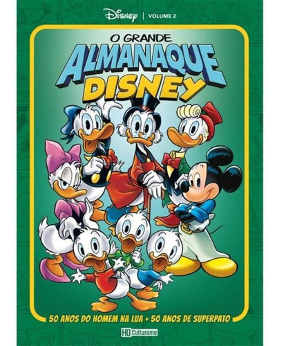 O Grande Almanaque Disney Vol 2, De Disney. Editora Culturama, Capa Dura Em Português