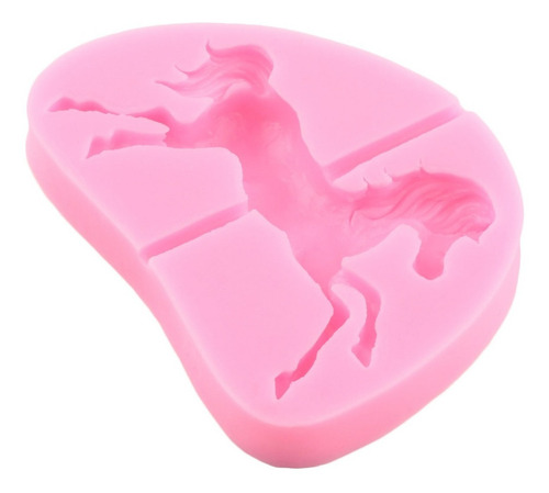 2pcs Molde De Silicona Carrusel Fondant Chocolate Resina