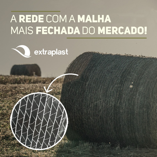 Polynet, Rede Para Enfardadeira. Feno, Silagem, Pré Secado