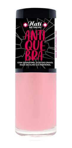 Imagem 2 de 6 de Kit Esmaltes Fortalecedor Nati Me Salva 3.0 + Necessaire