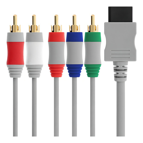 Cable de vídeo por componentes compatible con Nintendo Wii 720p 1080i
