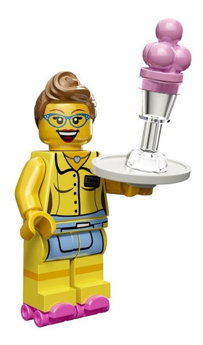 Minifigura Lego - Diner Waitress (serie 11, Original)
