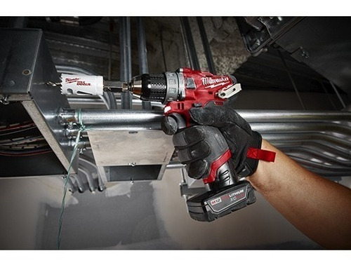Imagen 6 de 8 de Taladro Atornillador Milwaukee 2504-259a Fuel Percutor 12v
