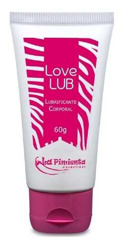 Gel Lubrificante Íntimo 60g Love Lub Base Água Imediat Sabor Neutro-rosa