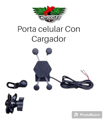 Porta Celular Con Cargador Universal 