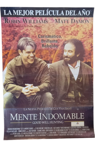 Poster Pelicula Mente Indomable 1997