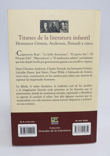 Libro Titanes De La Literatura Infantil (Usado)