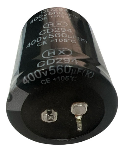 3 Capacitores Usados Hx Cd294 560uf 400vdc (Usado)