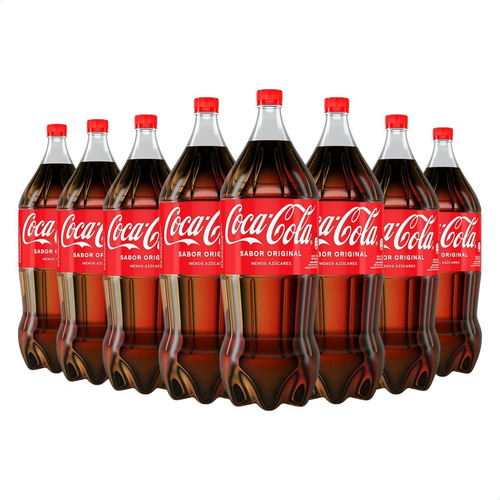 Coca Cola Original 2,25 Litros Grande Gaseosa Caja X8 Pack