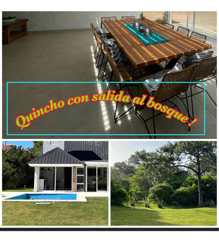 Imagen 13 de 15 de Casa En Carilo 50 Metros Del Mar P/12 Personas