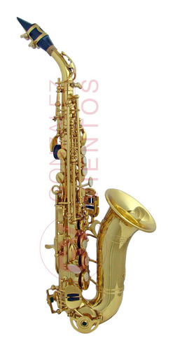 Saxo Soprano Curvo Lincoln Lcss-656 Deluxe