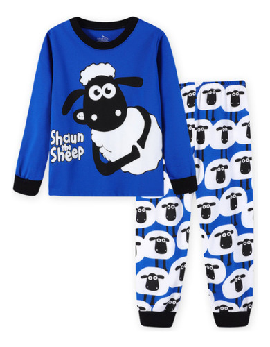 Conjunto De Pijama Infantil Com Estampa Animal Para Casa