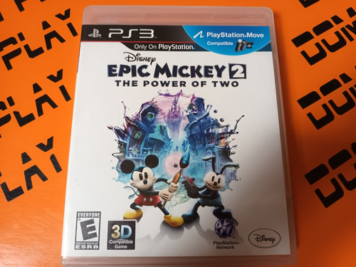 Epic Mickey 2: The Power Of Two Ps3 Físico Envíos Dom Play