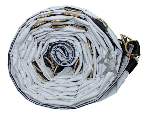 Lona 4.50x6.50 M Reforzada Uso Extra Rudo Tipo Camionera Color Blanco