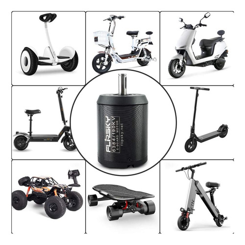 Motor De Cinturón Bldc Flipsky Con Polea De 10 Mm Kv 4000w