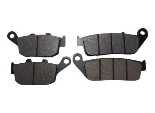 Balatas Delanteras Y Traseras Honda Nc700 12-13 (no Abs)