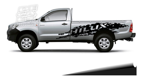 Calco Toyota Hilux Paint Cabina Simple Juego Completo