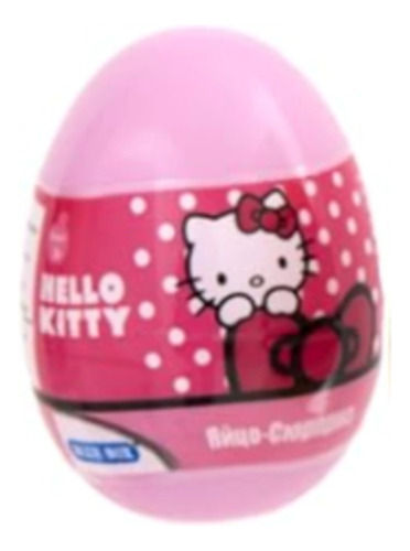 Huevo Sorpresa Hello Kitty Con Muñeca Adentro Rosa 2116