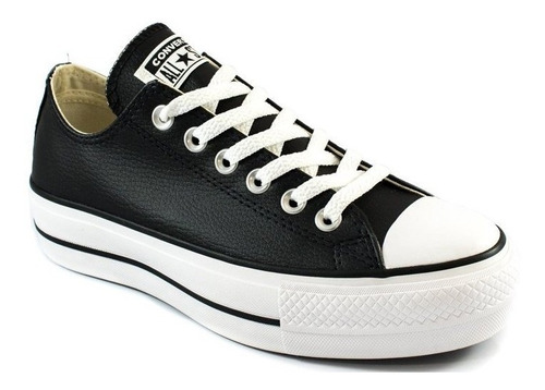 Tênis Chuck Taylor All Star Ox Couro Platform