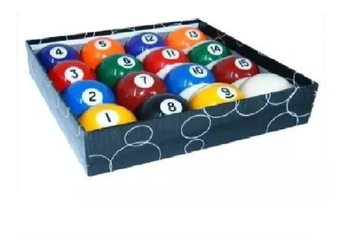 Set De Bolas De Pool Billar Juego Completo  Tuttis