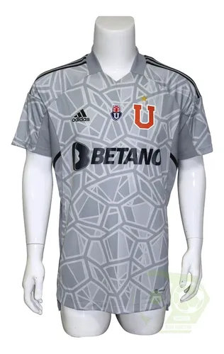 Camiseta Universidad Chile 2022 Gris adidas