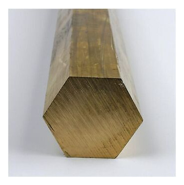 360 Brass Hex Bar, Unpolished (mill) Finish, Extruded, H Ssb