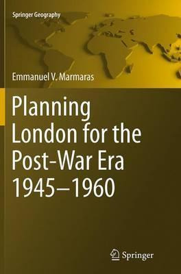 Libro Planning London For The Post-war Era 1945-1960 - Em...