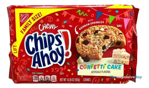 Chips Ahoy Chewy Confetti Cake 407g