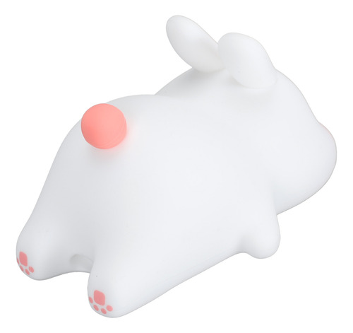 Luz De Silicona De Conejo Linda Usb Usb Recargable Lámpara