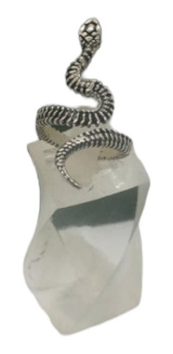 Anillo De Serpiente M7 - Víbora En Plata Ley 925