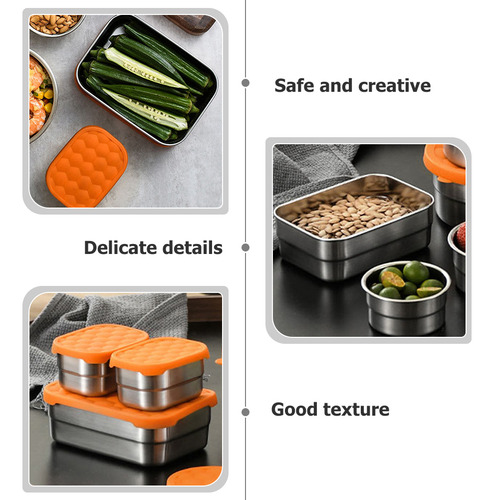 Recipientes De Condimentos De Acero Inoxidable Para Verduras