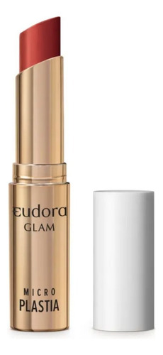 Eudora Glam Batom Micro Plastia Vermelho Ruby 3,3gr