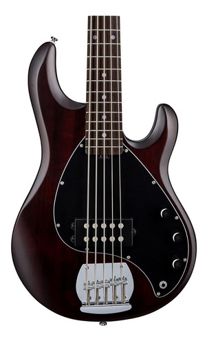 Imagen 2 de 4 de Bajo 5 Cuerd. Sub Sterling Stingray Ray 5 Walnut Satin R1