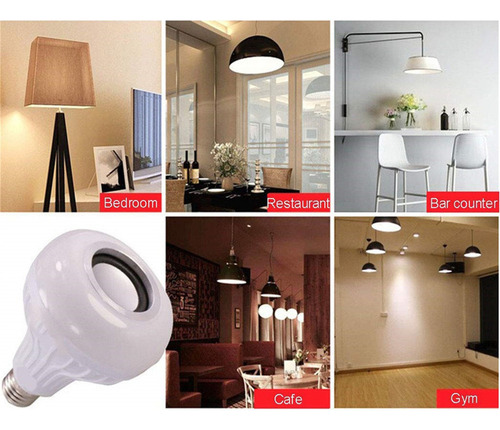A A Smart Bulb App Control Rgbcw Bluetooth Music Rhy-thm