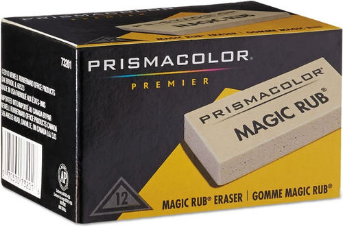 Prismacolor Premier Set De 12 Gomas De Borrar Magic Rub
