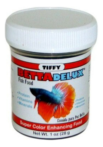 Comida Para Peces - Wholesale Betta Delux Fish Food 1oz Bott