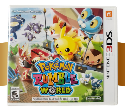 Pokémon Rumble World 3ds Jogo Original Novo Lacrado