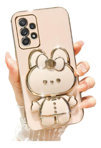 Funda Samsung A53 Soporte Kitty Rosa