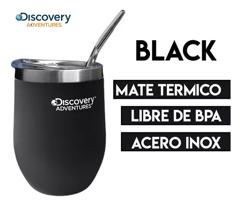 Vaso Discovery Mate Acero Inoxidable 350ml Con Tapa Bombilla - Tienda  Online camping