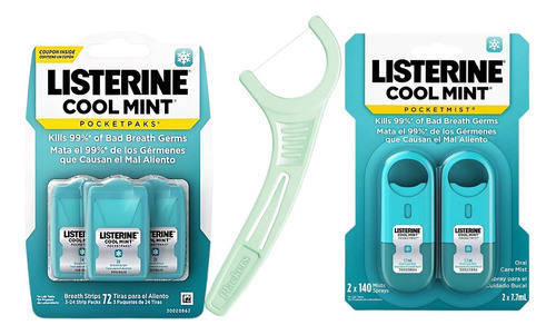 Listerine Y Plackers Salud Oral