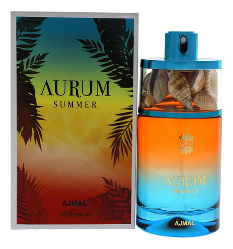 Perfume Ajmal Aurum Verano Mujeres 75 Ml Edp Floral Frutal