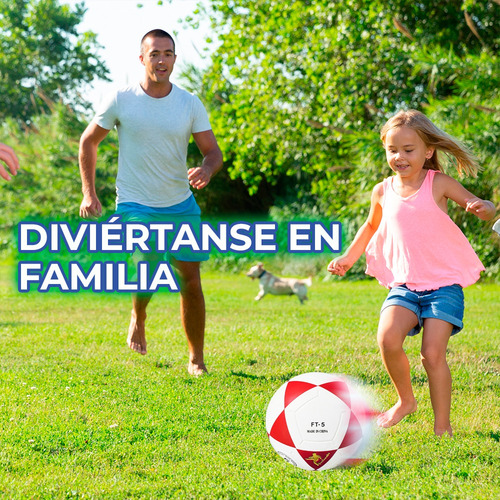 Balón Fútbol #5 Resistente Niños Adultos Deportivo Entreno