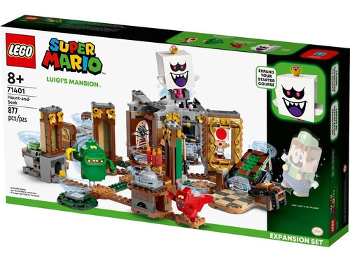 Kit Lego Super Mario Juego Embrujado De Luigis Mansion 71401 Cantidad De Piezas 877
