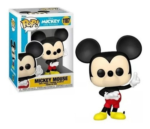 Pop! Funko Mickey Mouse #1187 | Disney | Mickey & Friends