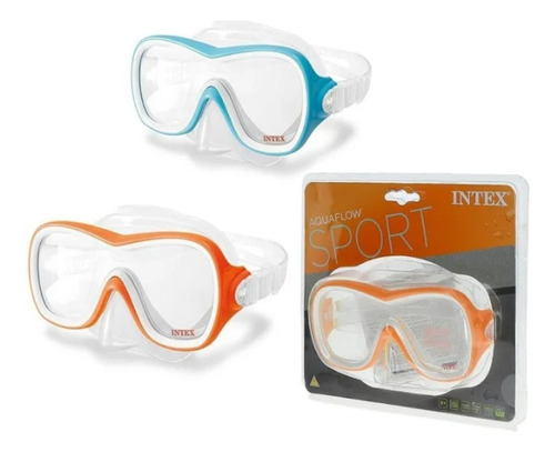 Careta Buceo Pesca Gafas Natación Snorkel Ajustable Intex