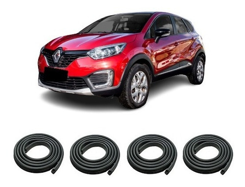 Renault Captur Burletes De Puertas Delanteras + Traseras X 4