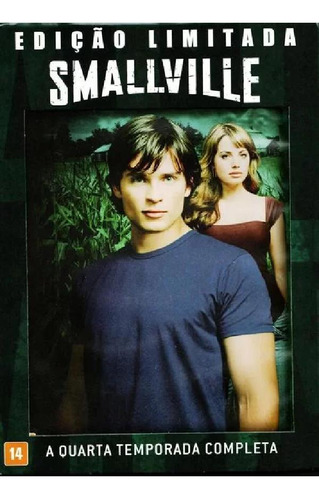 Dvd Smallville A Quarta Temporada Completa Edição Limitada