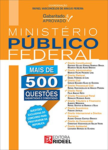 Libro Gabaritado & Aprovado Ministério Público Federal De Ra