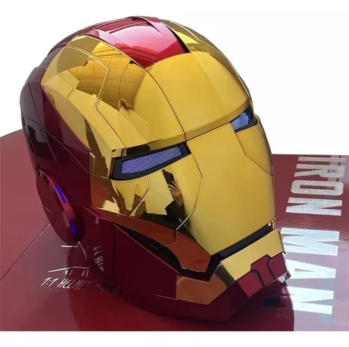 Iron Man Mk5 Helmet Casco Eléctrico De Controlde Voz Para